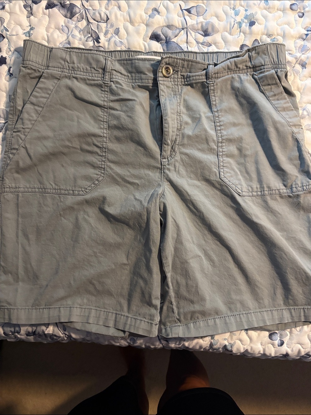 Sonoma Light gray Elastic Waist Shorts